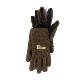 Dime Classic Polar fleece gloves (Brown)