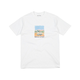 Raw Hide v T-shirt White