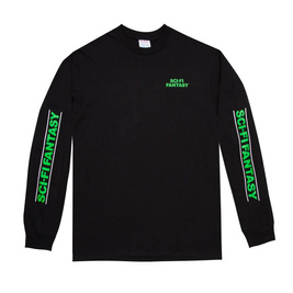 Sci-Fi Fatasy Logo L/S Longsleeve Schwarz