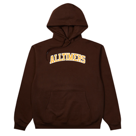 alltimers Sweatshirt - City College Hoodie (Braun)