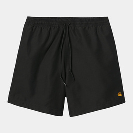 carhartt WIP Chase Swim Trunks Shorts (Schwarz/Gold)