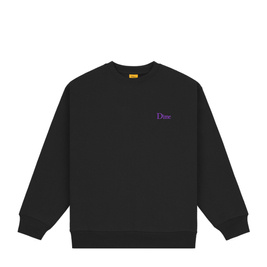 dime Classic Small Logo Crewneck Sweatshirt schwarz