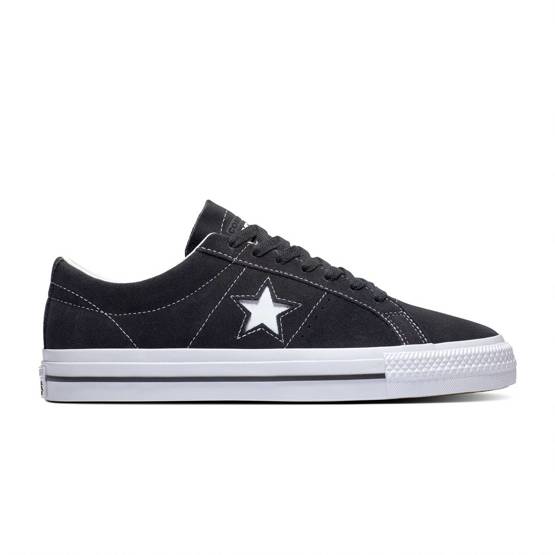 Converse One Star Pro Refinement Ox Schuhe (schwarz/weiß/weiß)