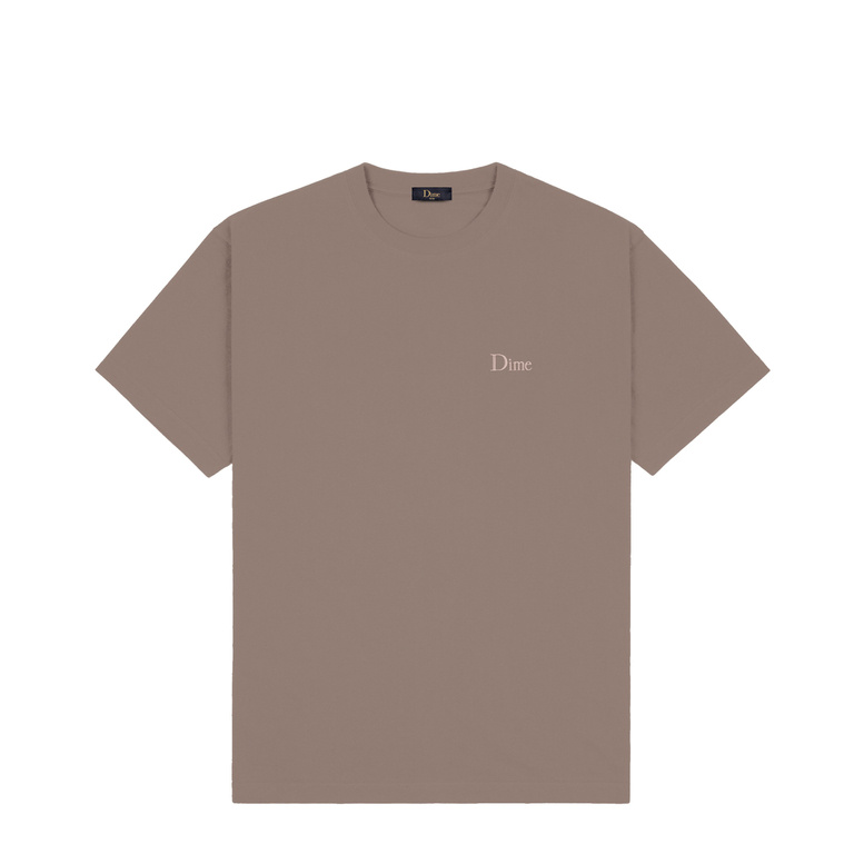 Dime Classic Small Logo t-shirt deep sepia