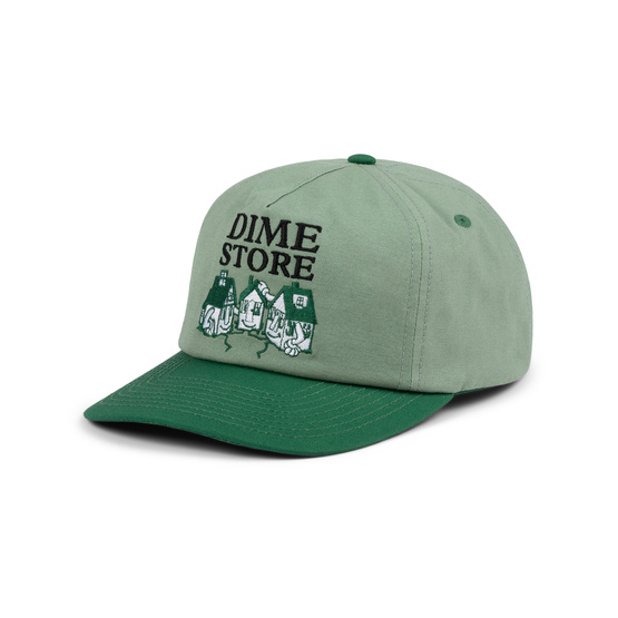 Dime Skateshop Worker cap grass