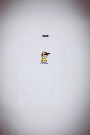 Fucking Awesome Wanto Kid tee white