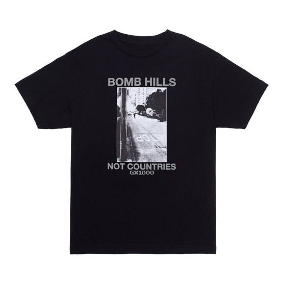 GX1000 - Bomb Hills Not Countries Tee (Black)