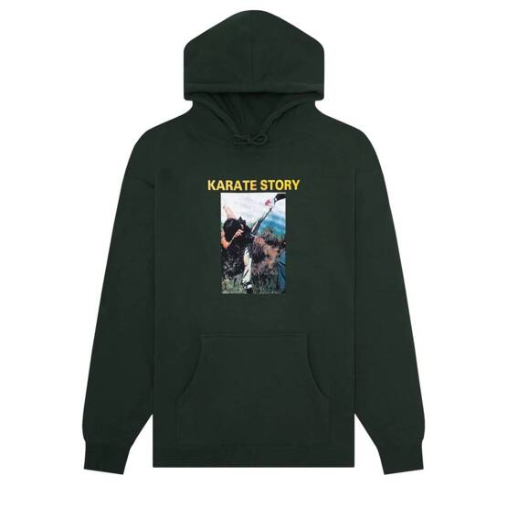 Hockey Karate Story Hoodie (Green)