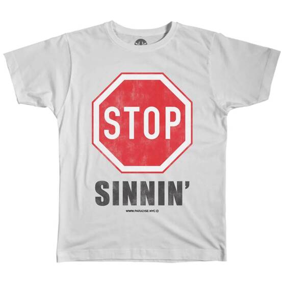 Paradise - Stop Sinnin (White)