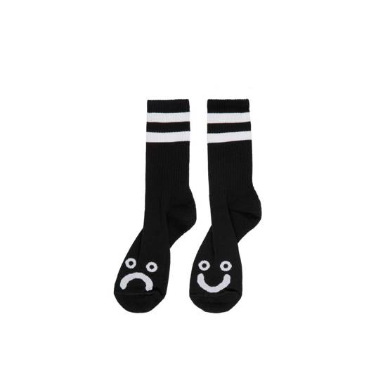 Polar Happy Sad Socken - schwarz