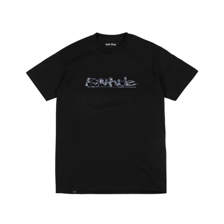 Raw Hide Liquidated T-shirt Black