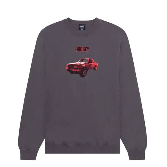 crewneck Hockey - Red Ranger Crewneck (Holzkohle)