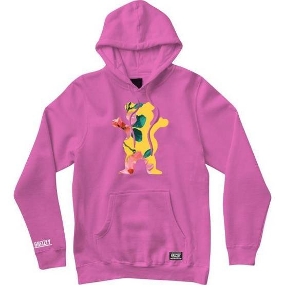 gRIZZLY Blossom Hoodie Rosa