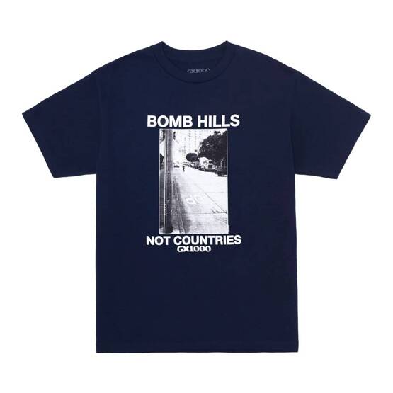 gX1000 Hemd - Bomb Hills Not Countries Tee Navy