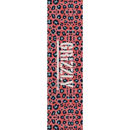 griff Grizzly PINK LEOPARD STAMP GRIPTAPE