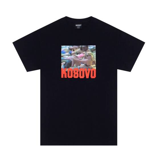 hockey Kosovo Tee (Schwarz)