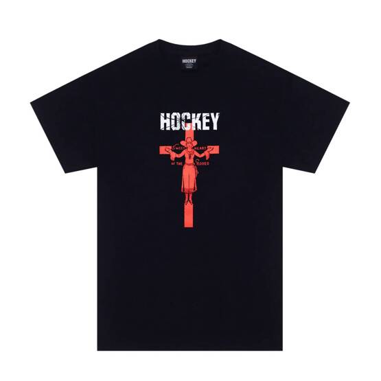 hockey Sweet Heart Tee (Schwarz)