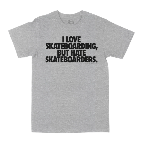 skate Mental Hate & Love Tee (Grau)