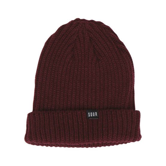 sour Sweeper Beanie Wintermütze - rot