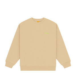 dime Classic Small Logo Crewneck Sweatshirt sand