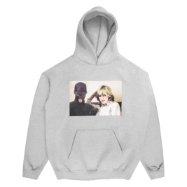 Violet On A Violet High Hoodie grey