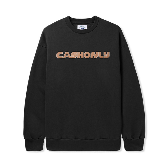 cash Only Hold It Down Sweatshirt mit Rundhalsausschnitt (Schwarz)