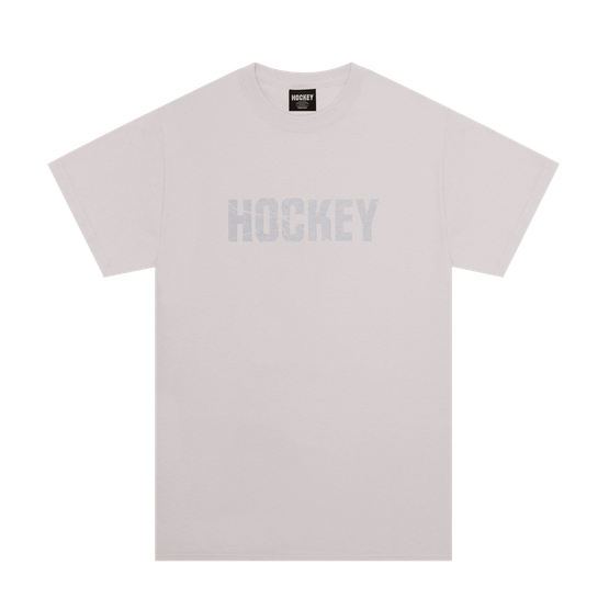 Hockey Shatter Reflective tee ice grey