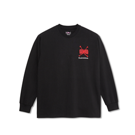 polar Longsleeve Happy Sad LS schwarz