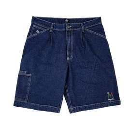 magenta OG Denim Tasche Lange Shorts blau Denim