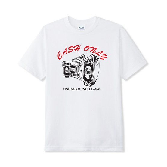 cash Only Boombox Tee (Weiß)