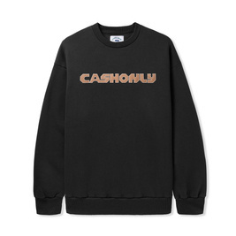 cash Only Hold It Down Sweatshirt mit Rundhalsausschnitt (Schwarz)