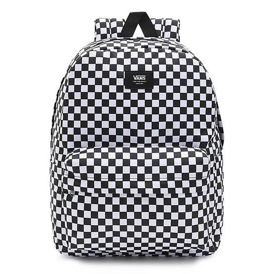 vans Old Skool Check Backpack (Schwarz/Weiß)