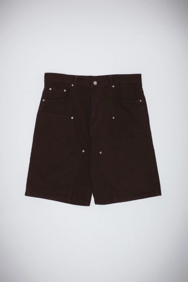 Fucking Awesome Canvas Double Knee Short (Black)