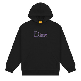 Dime classic skull hoodie black