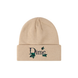 dime Classic Leafy Fold Beanie hellbeige