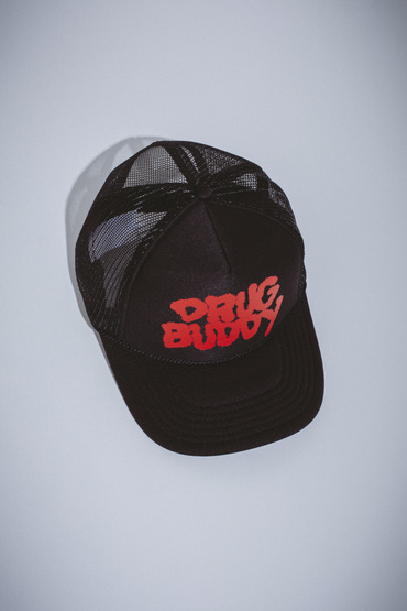 Fucking Awesome Drug Buddy Trucker hat black