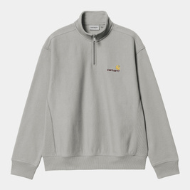 rundhalsausschnitt Carhartt WIP Half Zip American Script Sweatshirt (Marengo)