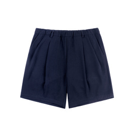 Dime Pleated Twill Shorts navy