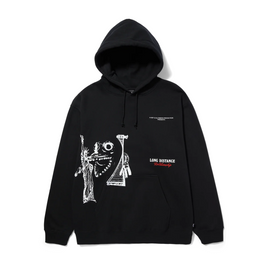 huf x Alltimers Küste 2 Küste Hoodie schwarz