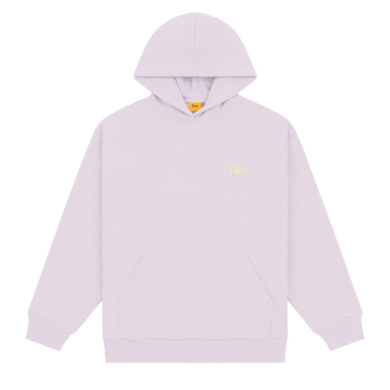  Dime Classic small logo hoodie dusty pink