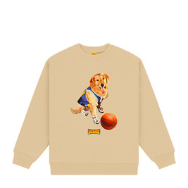 dime Bud Crewneck Sweatshirt sand