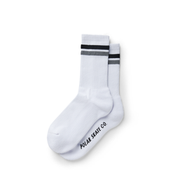 Polar Stripe Socken Weiß / Schwarz / Grau 