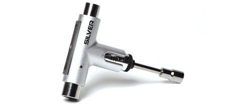 Silbernes Skate-Tool - Silber