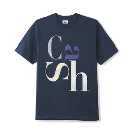 cash Only Big Letter Tee (Marineblau)