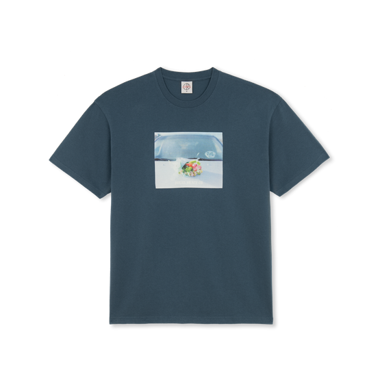 Polar Dead Flowers tee grey blue