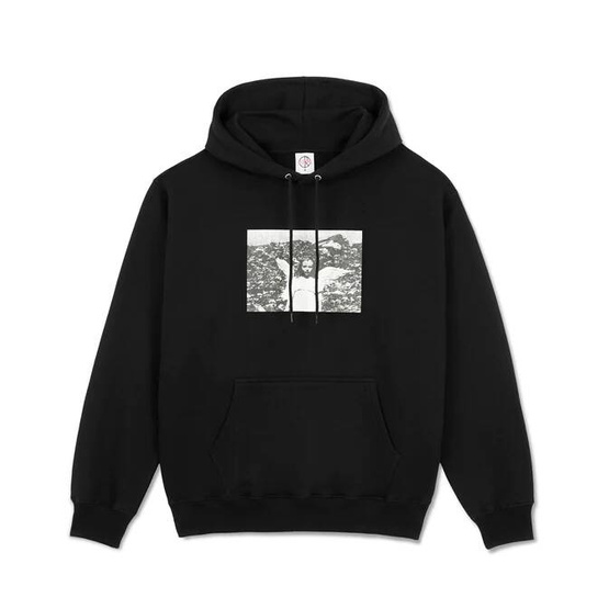 Polar Skate Co. Dave Hoodie - Angel (Black)