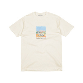 Raw Hide v T-shirt Beige