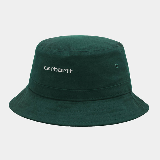 carhartt WIP Script Eimer Hut (Grün)