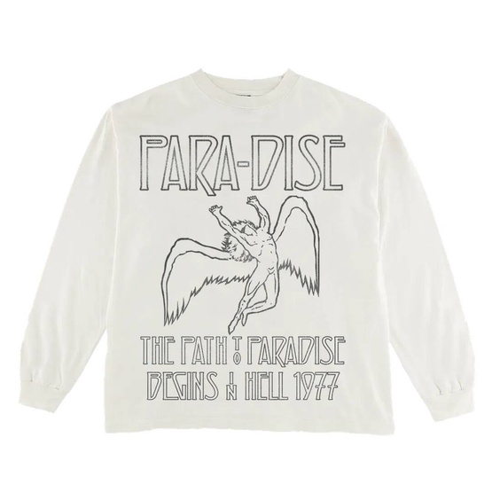 Paradise - Fallen Angel L/S (White)