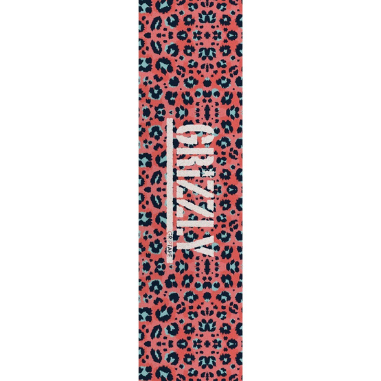 griff Grizzly PINK LEOPARD STAMP GRIPTAPE